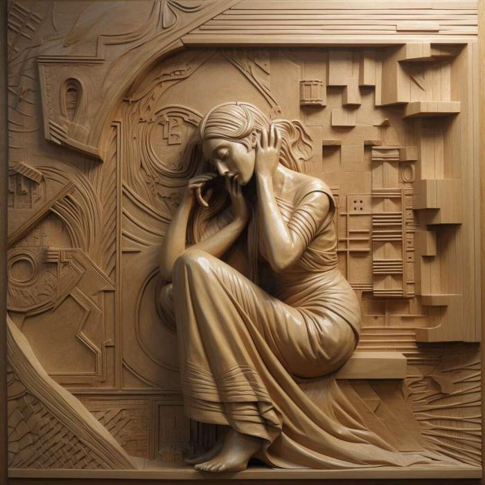 نموذج ثلاثي الأبعاد لآلة CNC 3D Art 